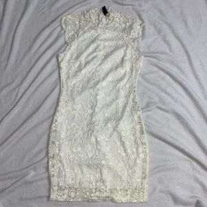 OFF WHITE LACE DRESS